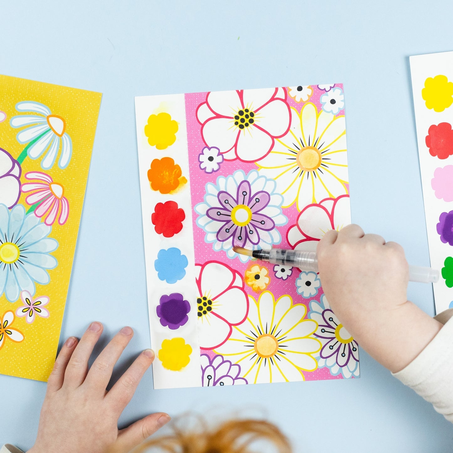 Paint-A-Picture - Butterflies & Flowers