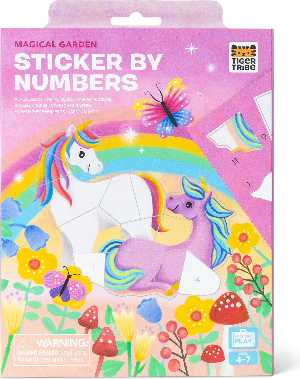 Sticker by Numbers Magical Garden