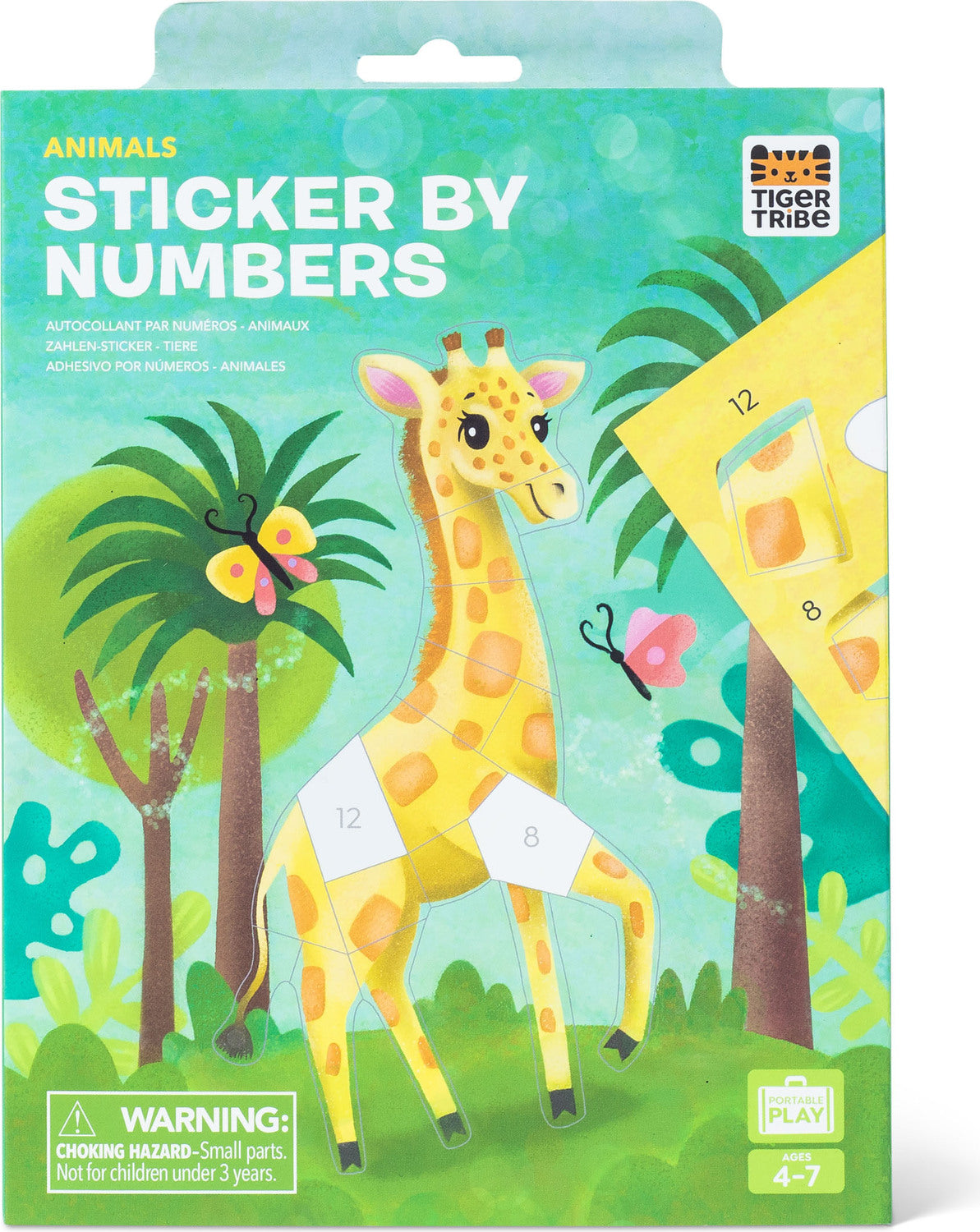 Sticker by Numbers Animals