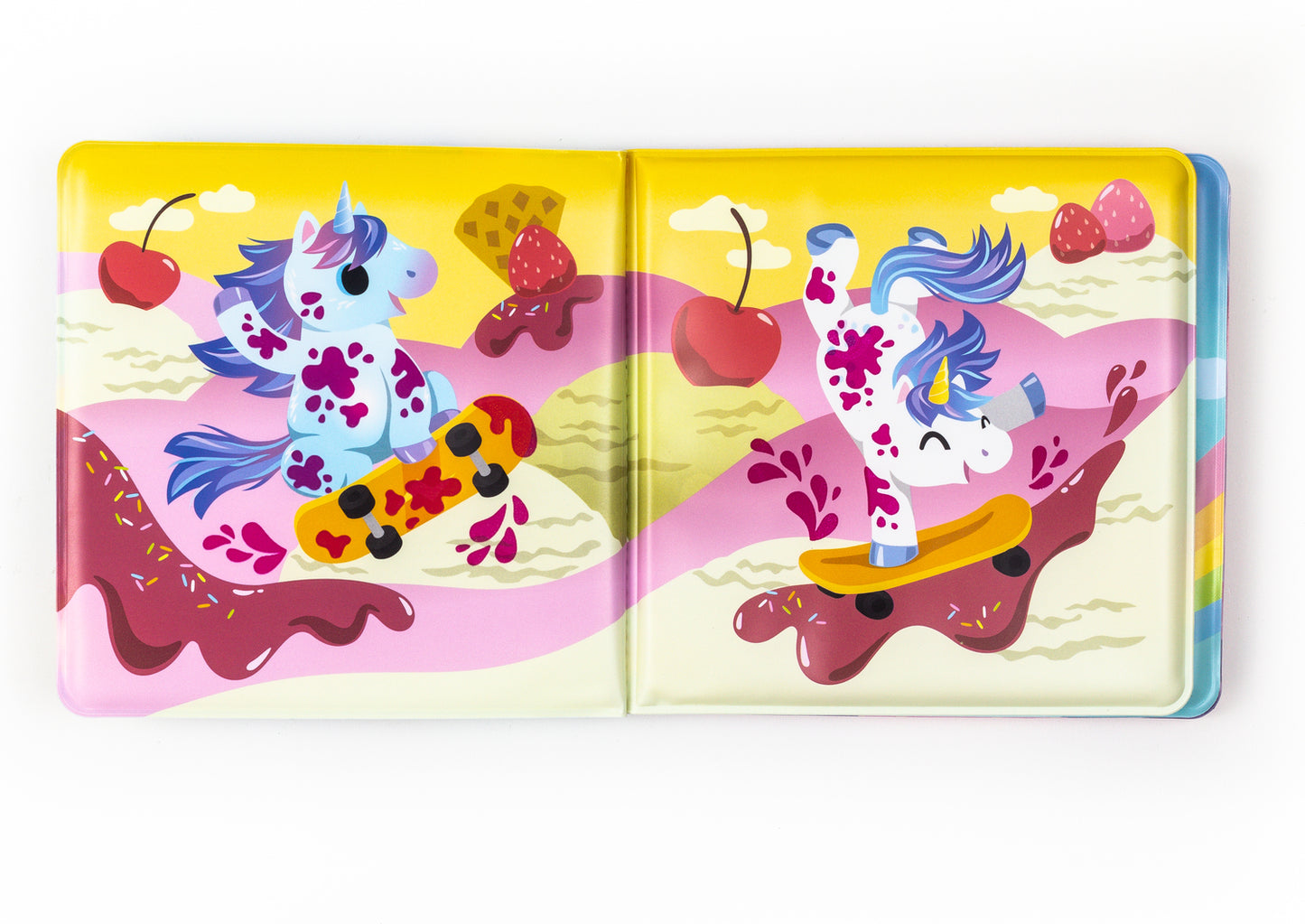 Bath Book - Messy Unicorns