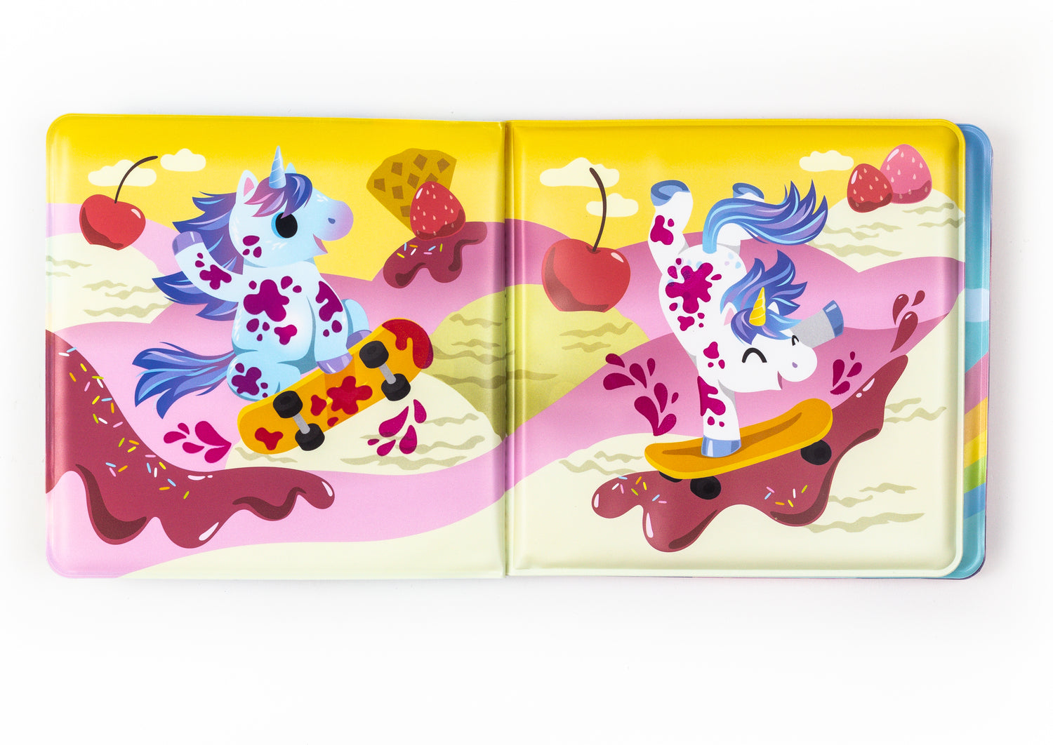 Bath Book - Messy Unicorns