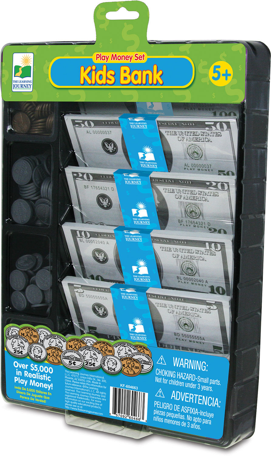 Kids Bank - Play Money Set 