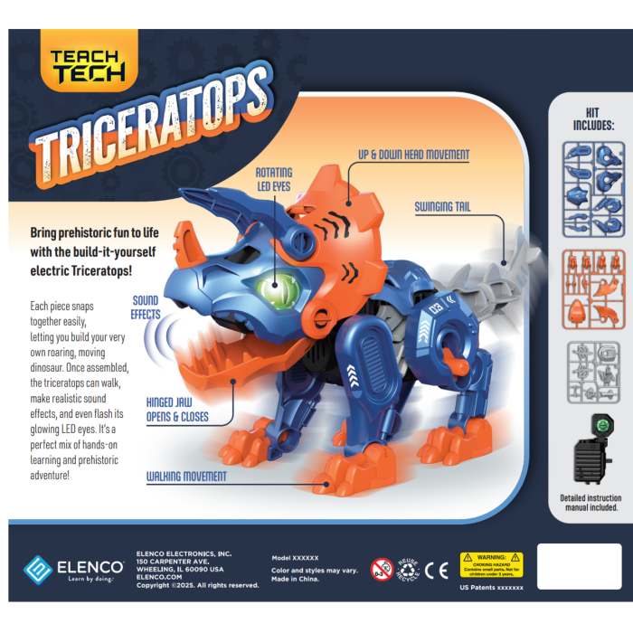 Teach Tech Triceratops