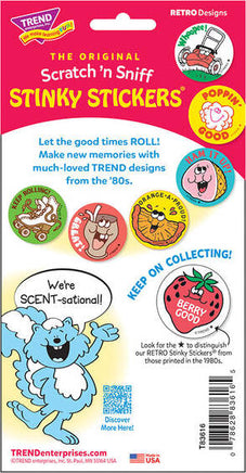 Poppin' Good - Popcorn scent Retro Stinky Stickers® (24 ct.)