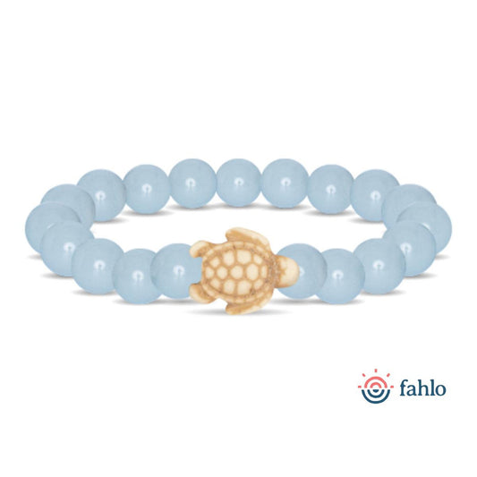 Fahlo Sea Turtle Bracelet Aqua Glow