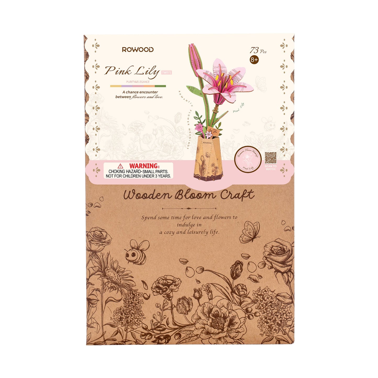 Robotime Pink Lily