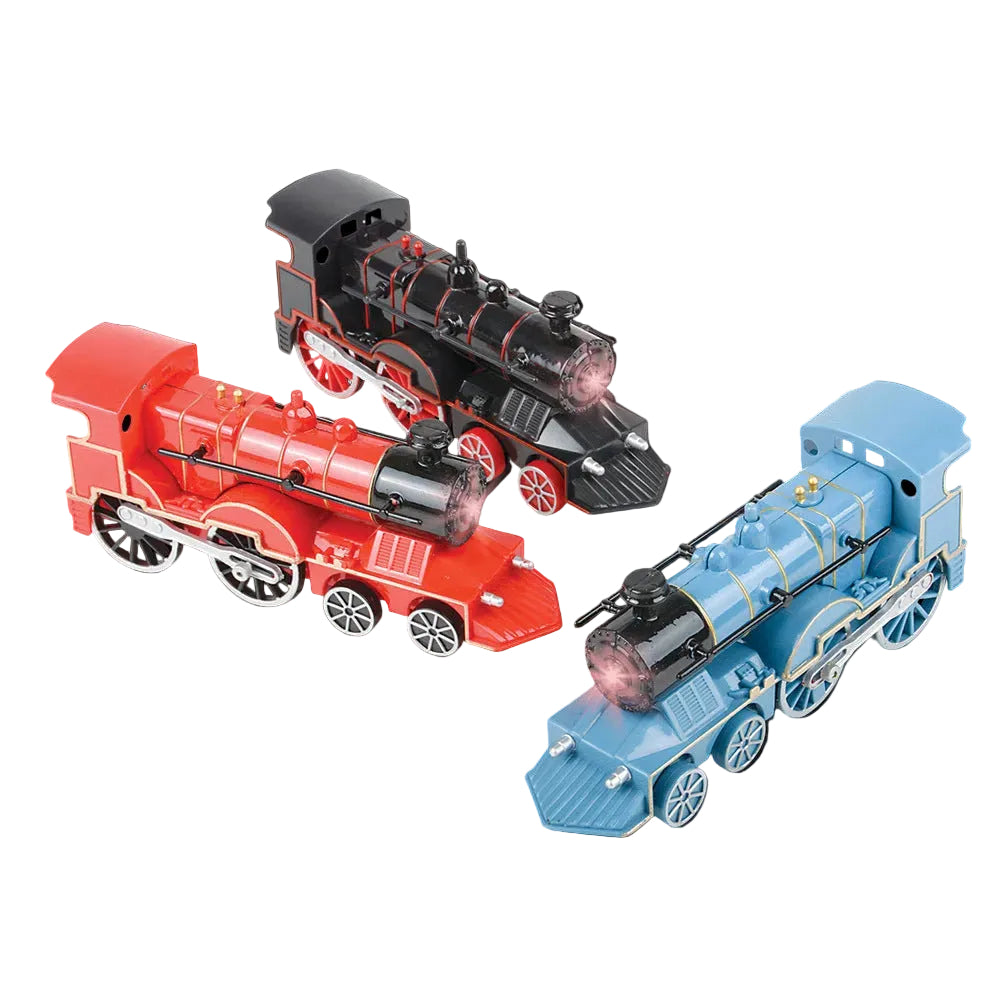 5.5" Diecast Pull Back Train With Lights/ Sound
