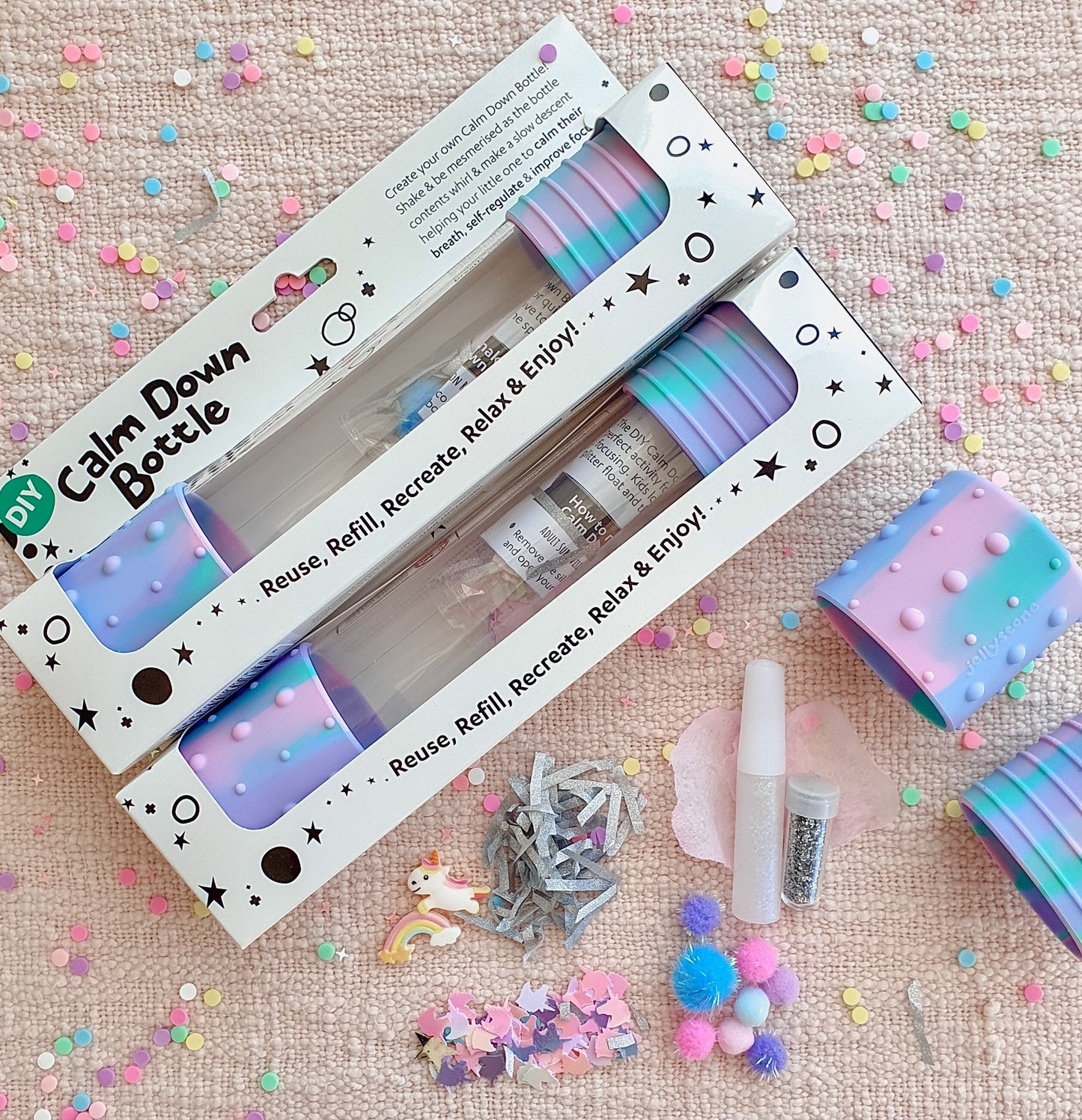 Glo Pals DIY Calm Down Bottle Unicorn