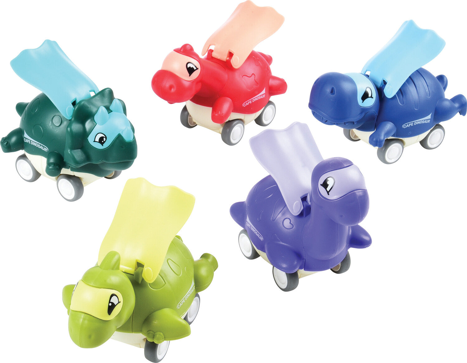 Press and Go Dino with Cape