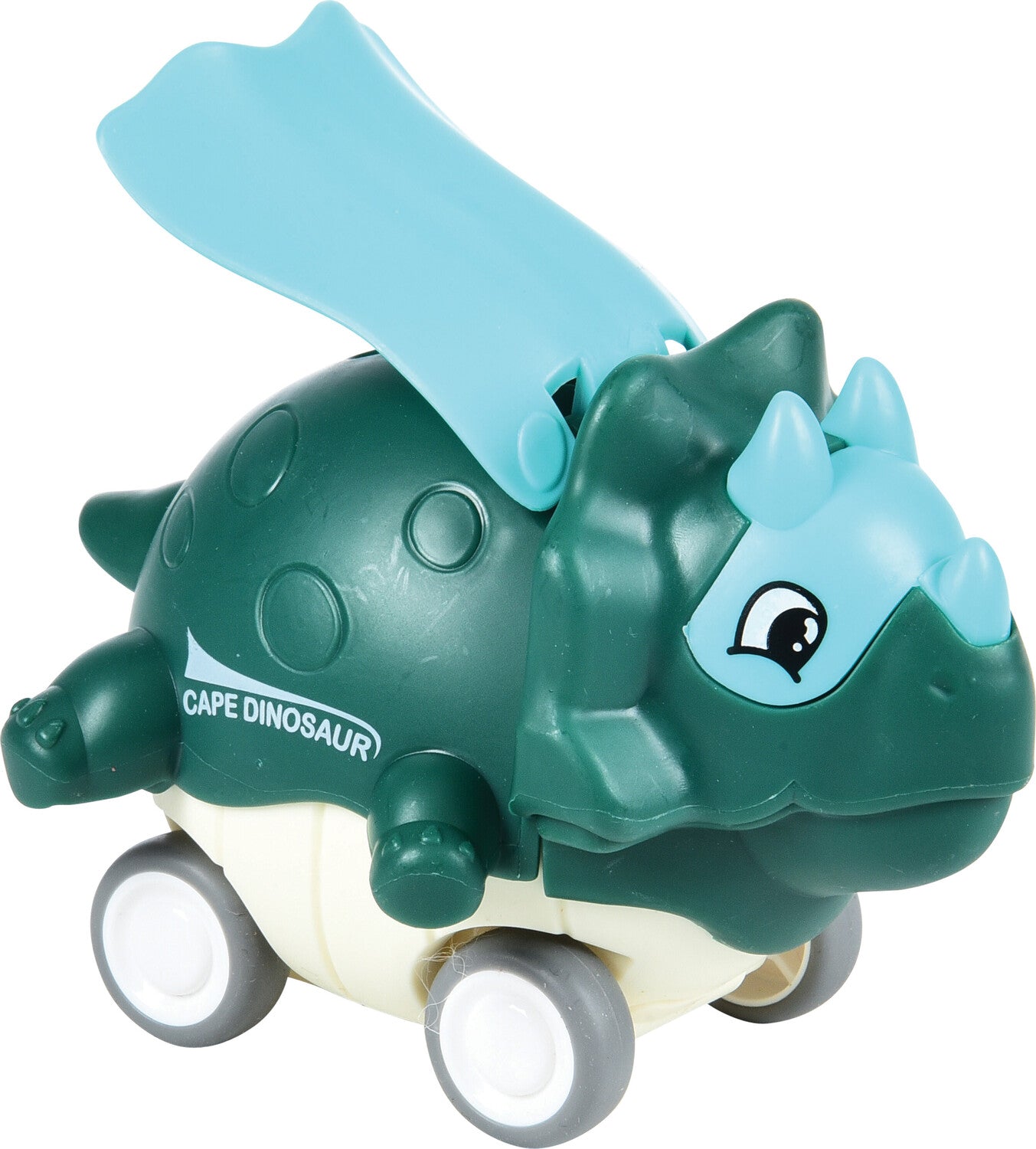 Press and Go Dino with Cape