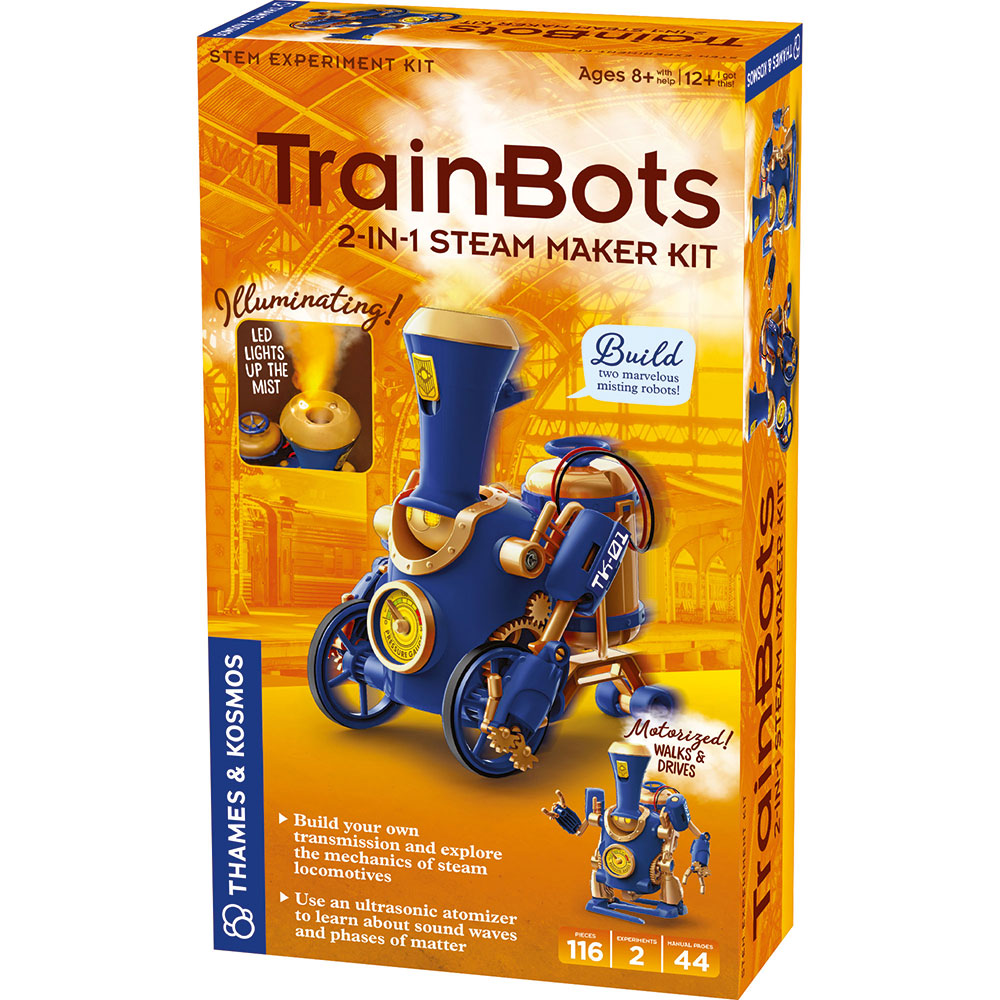 TrainBots: 2-in-1 Steam Maker Kit| TimbukToys