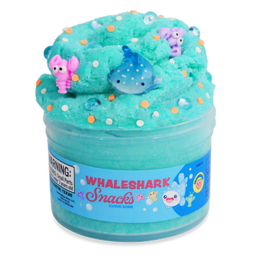 PeachyBbies Whale Shark Snacks Cloud Slime