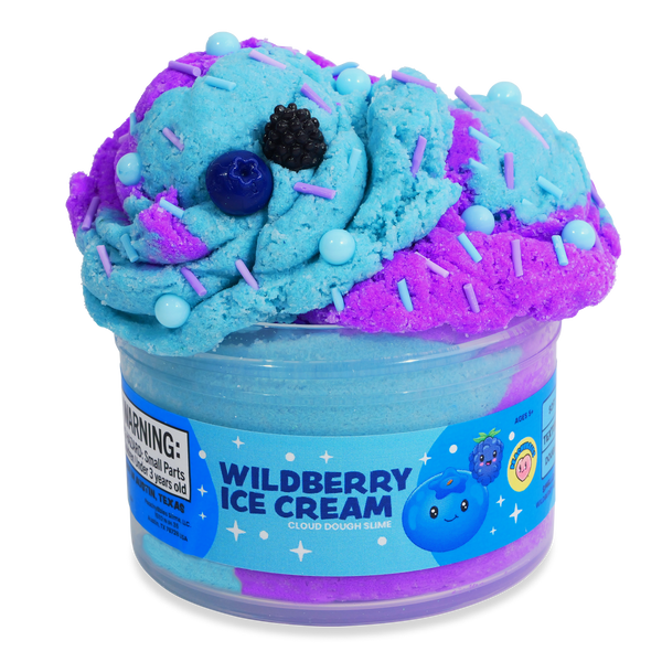 PeachyBbies Wildberry Ice Cream Cloud Dough Slime