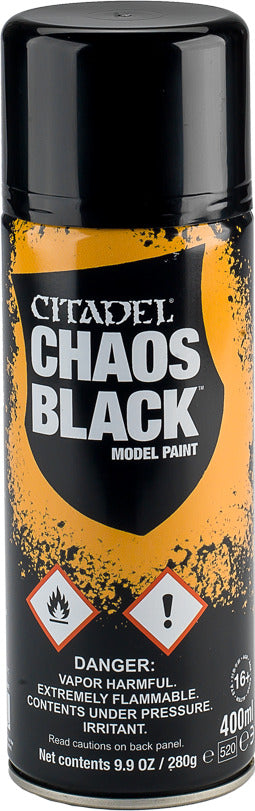 Chaos Black Spray Paint
