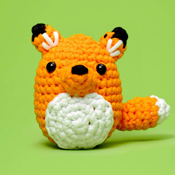 Woobles - Fox Crochet Crochet Kit – TimbukToys