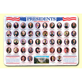 Presidents Placemat