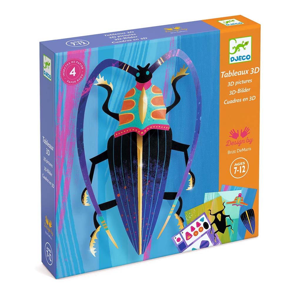 Djeco Paper Creation Paper Bugs