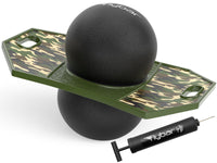 Flybar Pogo Ball Trick Board With Grip Tape - Camo