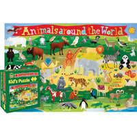 Animals Around the World 100 Piece Puzzle