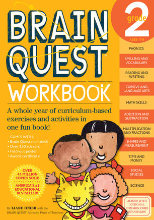 Brain Quest Workbook: 2nd Grade