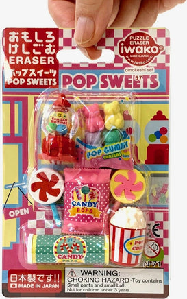 Iwako Candy Sweets Erasers Card-10