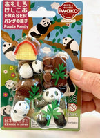 Iwako Panda Family Card-10