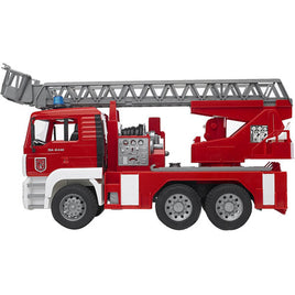 MAN Fire engine with ladder, water pump and Light & SoundModule | 02771 | Bruder