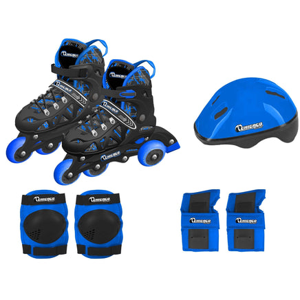 Chicago In Line Training Skate Combination Set - Blue (size medium) | CRS555-MD