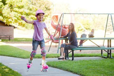 Chicago In Line Training Skate Combination Set - Pink (size small) | CRS550-SM