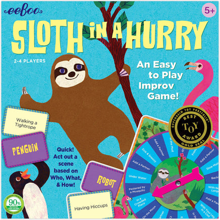 Sloth in a Hurry Game | GMSSL | Eeboo