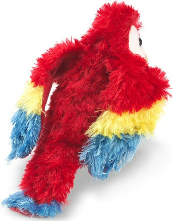 Mini Macaw, Scarlet Finger Puppet