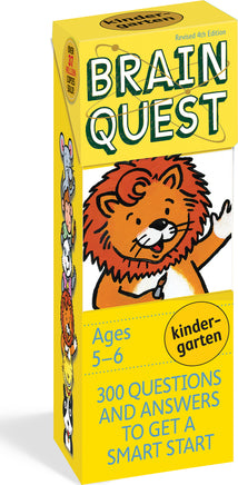 Brain Quest Kindergarten Q&A Cards: 300 Questions and Answers to Get a Smart Start. Curriculum-based! Teacher-approved!