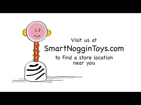 NogginStik Developmental Light-up Rattle | 10483 | Smartnoggin Toys