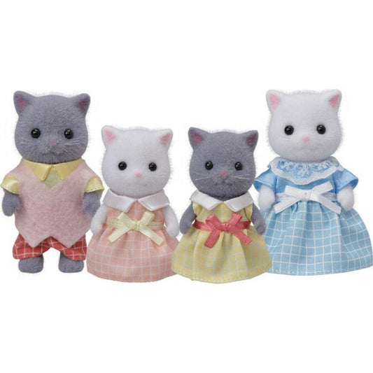 Calico Critters Persian Cat Family