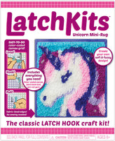 LatchKits Unicorn Mini-Rug Craft Kit