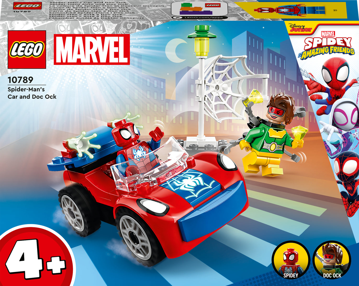 LEGO MARVEL 10789 COCHE DE SPIDER-MAN Y DOC OCK - JUGUETES PANRE
