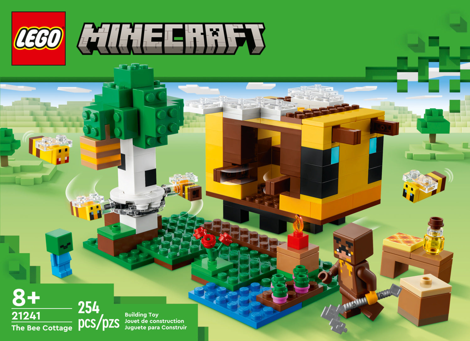 LEGO MOC Minecraft Big Bees by Thomus_Bean