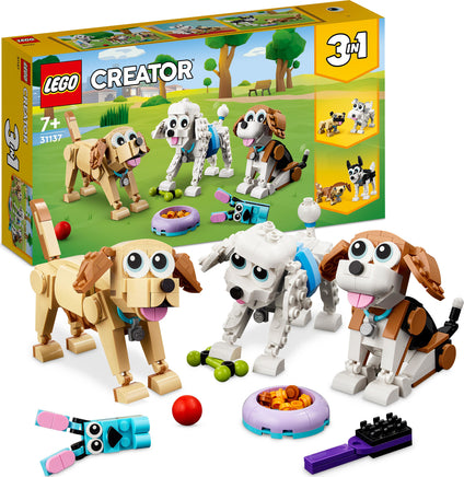 LEGO Creator 3 in 1 Adorable Dogs Building Toy Set