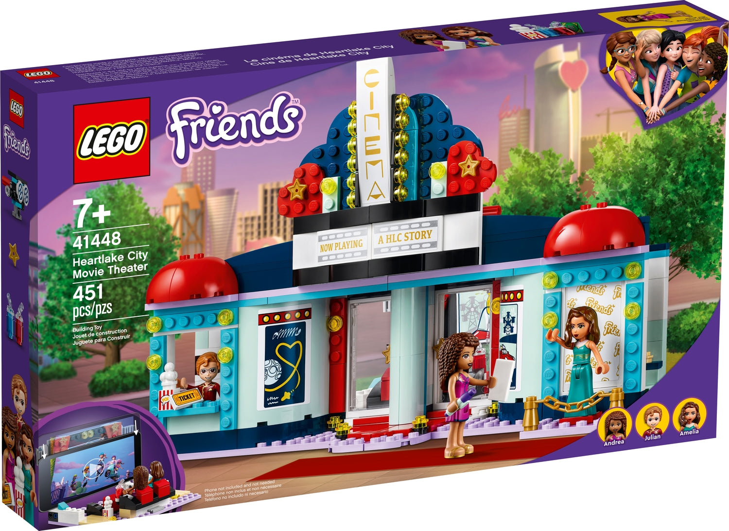 LEGO® Friends: Heartlake City Movie | TimbukToys 41448| Theater