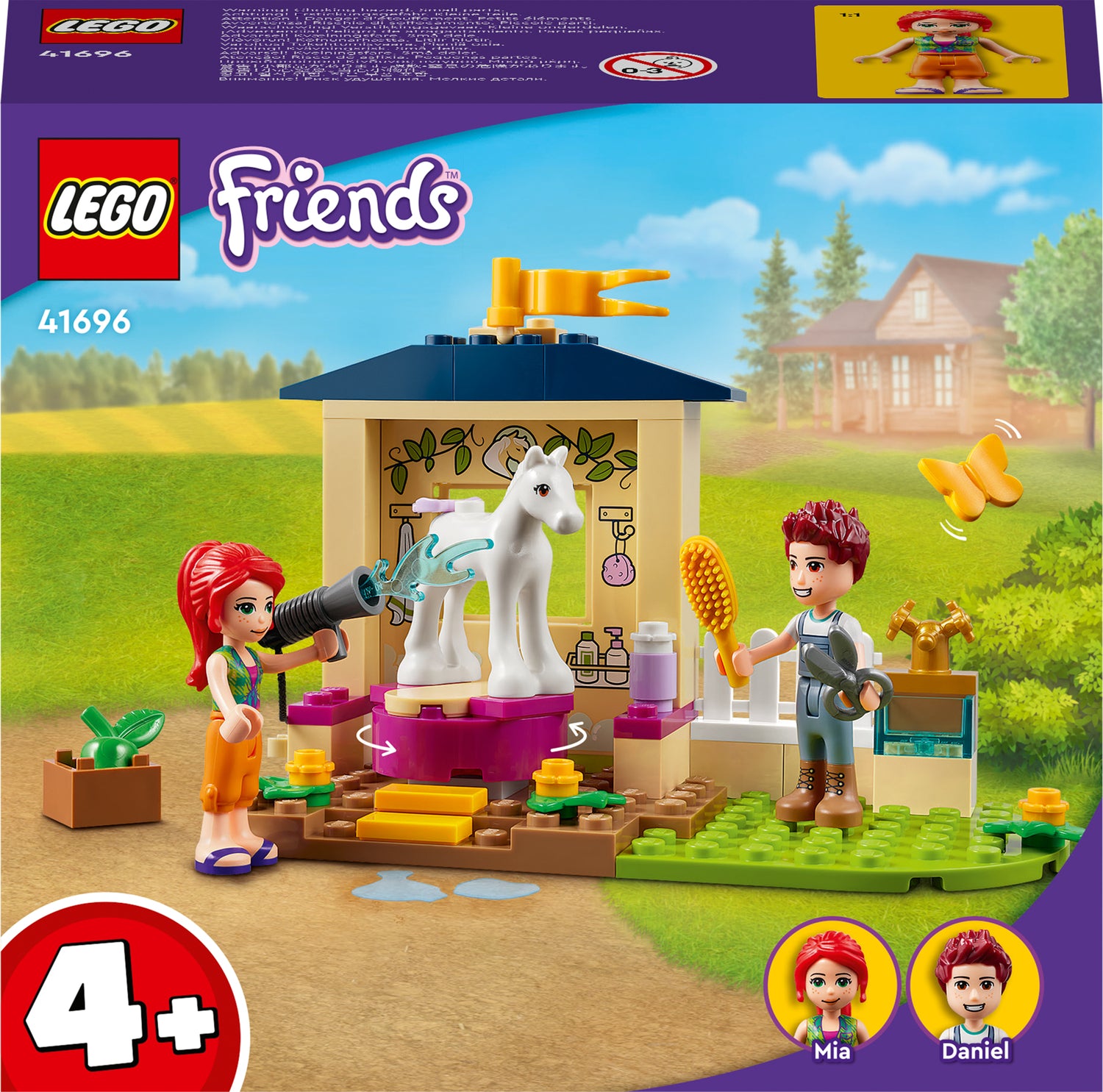 LEGO® Friends Pony-Washing Stable Horse 4+ Set | 41696| TimbukToys