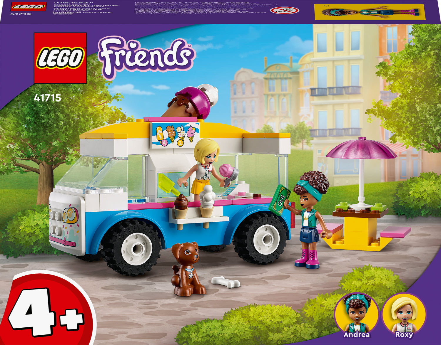 Lego Friends Ice-Cream Truck Toy 4+ Set| Timbuktoys
