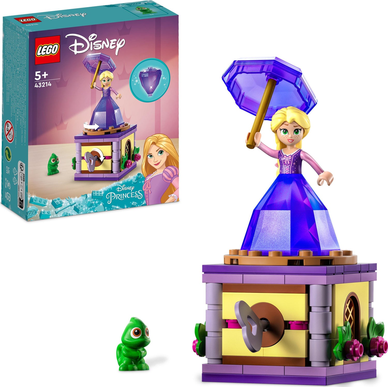 LEGO 43214 Twirling Rapunzel - LEGO Disney Princess - BricksDirect