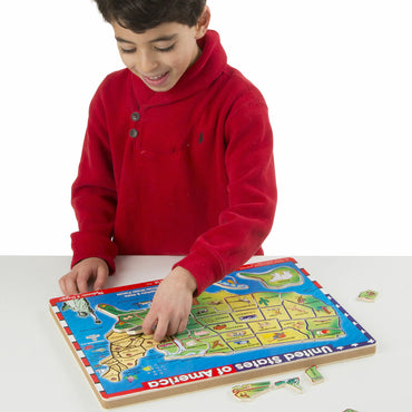 United States of America Sound Puzzle - 40 Pieces