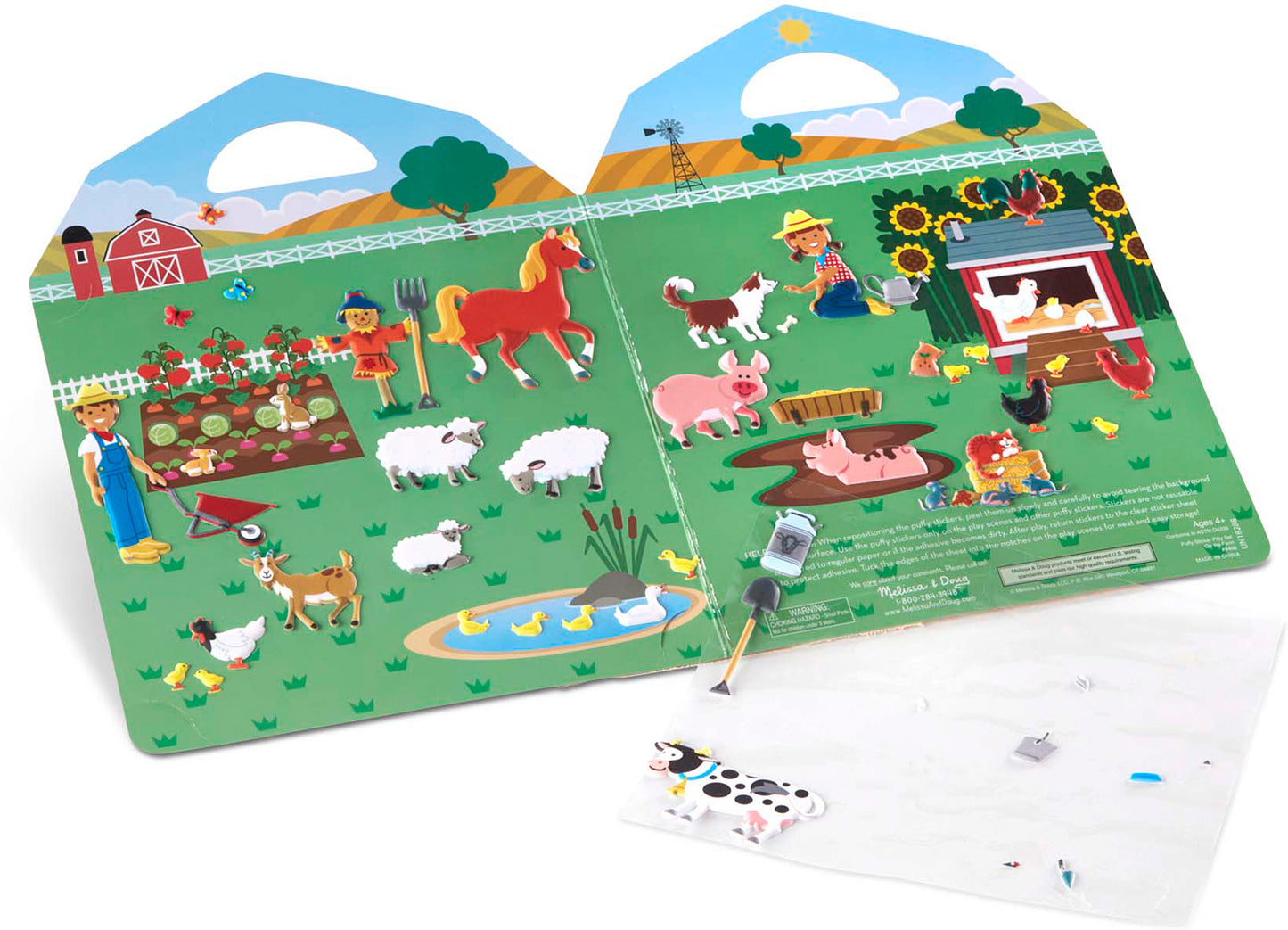 Puffy Sticker Play Set - On the Farm