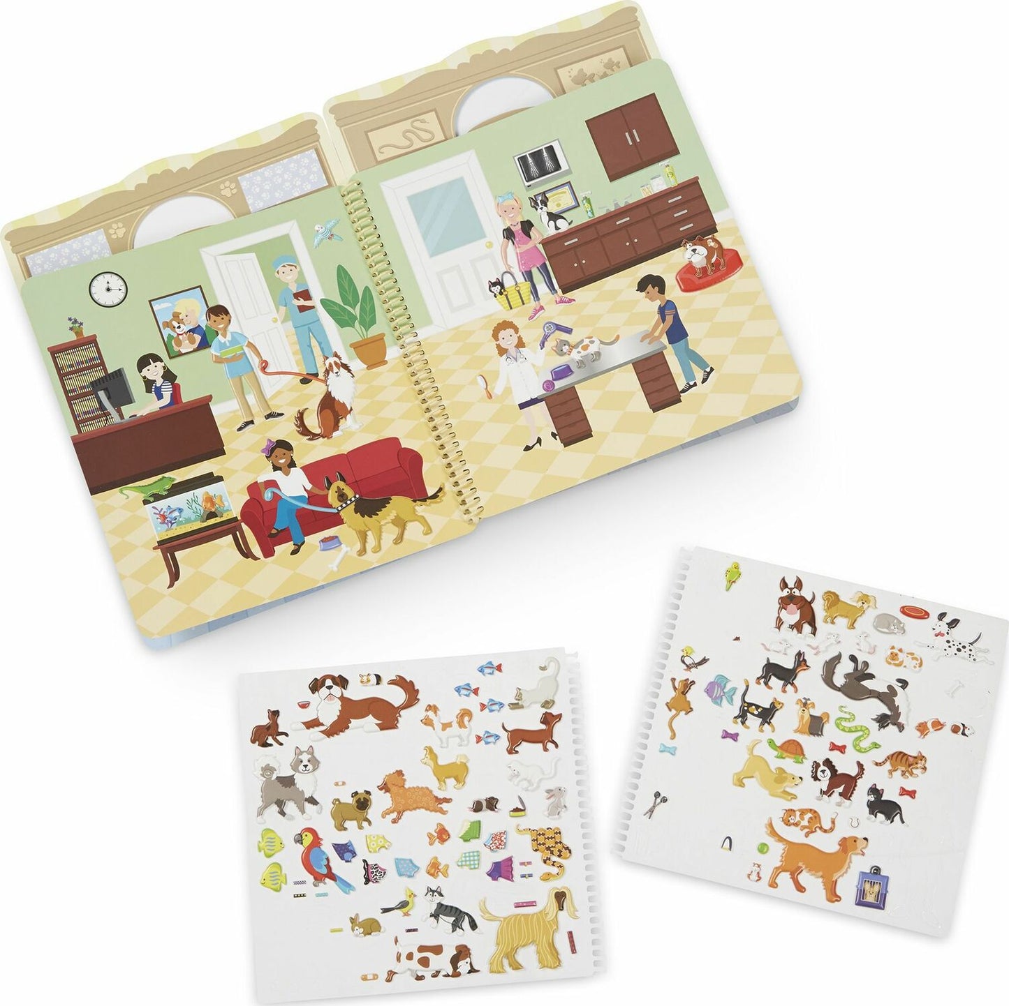 Puffy Sticker Activity Book - Pet Place