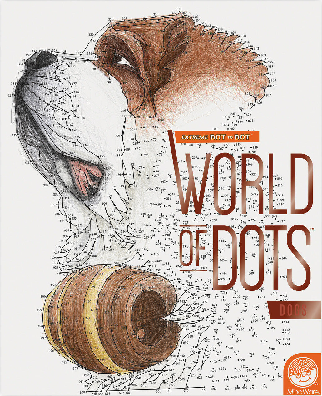 Fun Dot to Dot for Adults Ser.: Amazing Dogs - Large Print Dot-To-Dot Book  for Adults : Puzzles from 150 to 760 Dots by Laura's Dot Laura's Dot to Dot  Therapy (2018