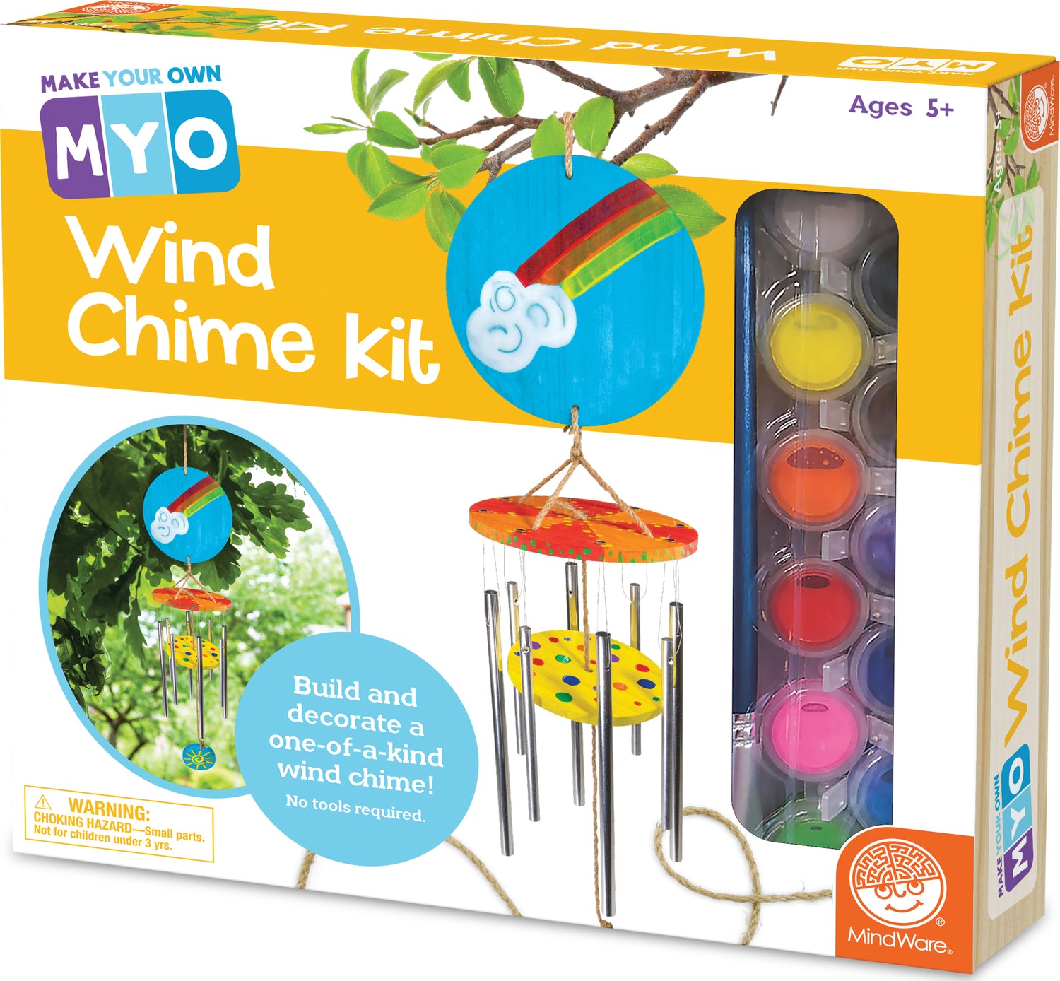 Sooppervix Wind Chime Kit Arts and Crafts DIY Wind Powered Musical Chi