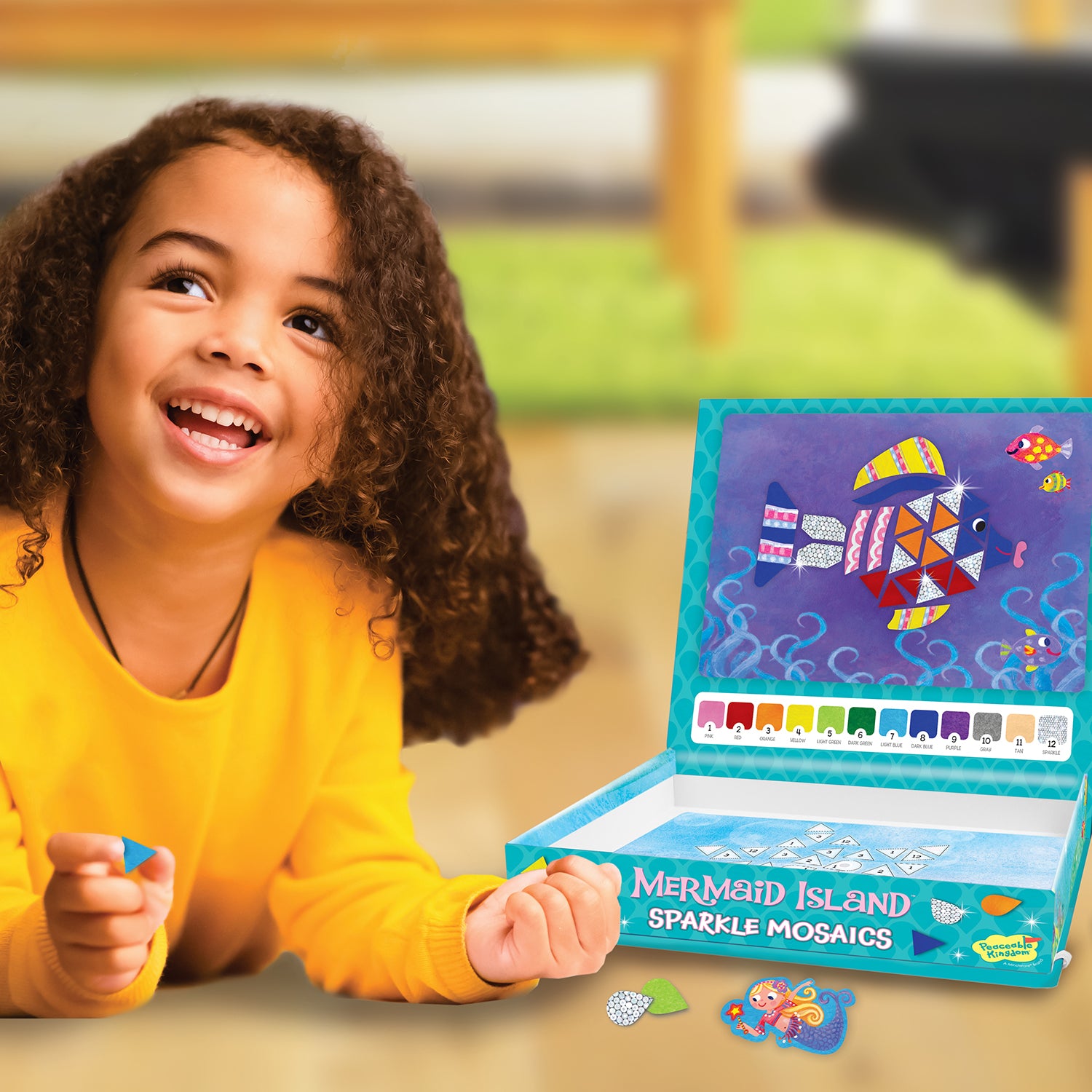 Mermaid Island Sparkle Mosaics – TimbukToys