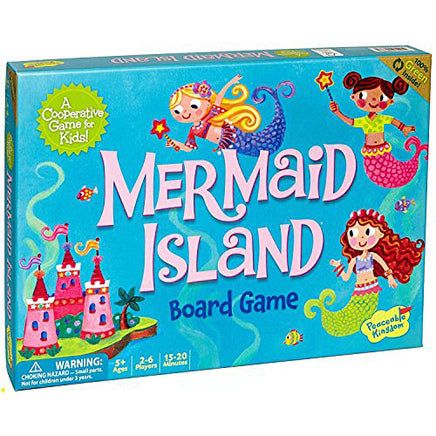 Peaceable Kingdom Mermaid Island Award Winning Cooperative Game for Kids