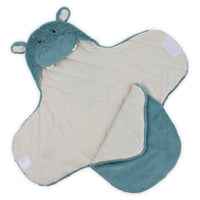 Baby GUND Oh So Snuggly Hippo Blanket Wrap